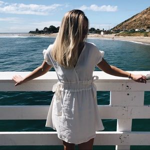 Cream White Sun Dress